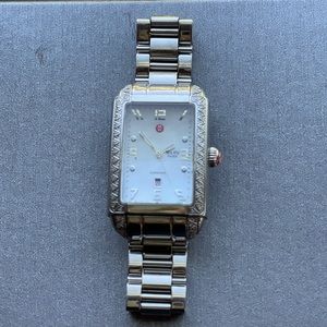 Michele Diamond face watch